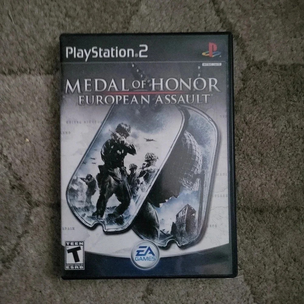 PS2 Medal Of Honor European Assault